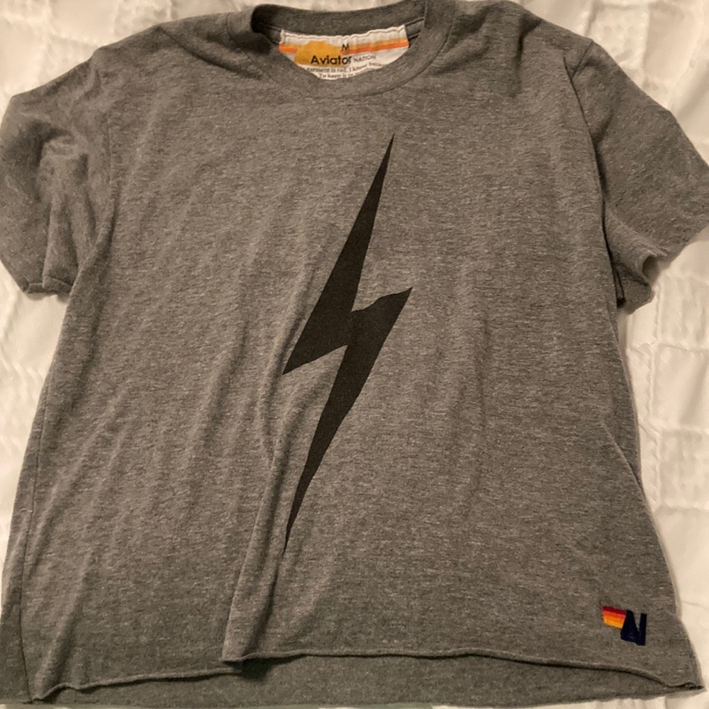 Aviator Nation Lighting Bolt T-Shirt